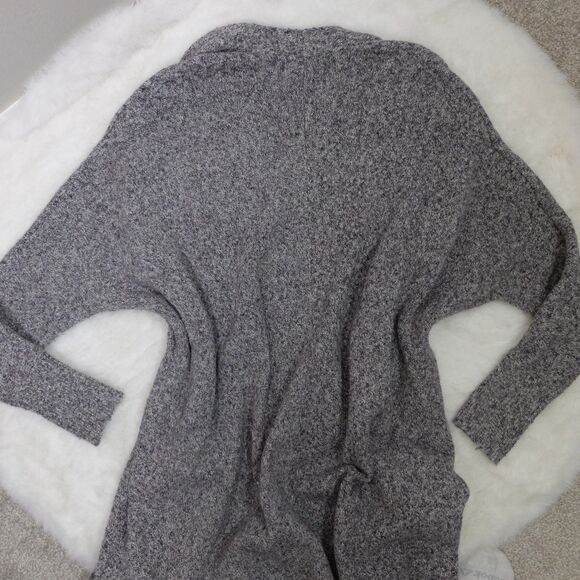 Old Navy Gray Super Long Open Front Sweater Cardigan Size Small - Picture 8 of 8